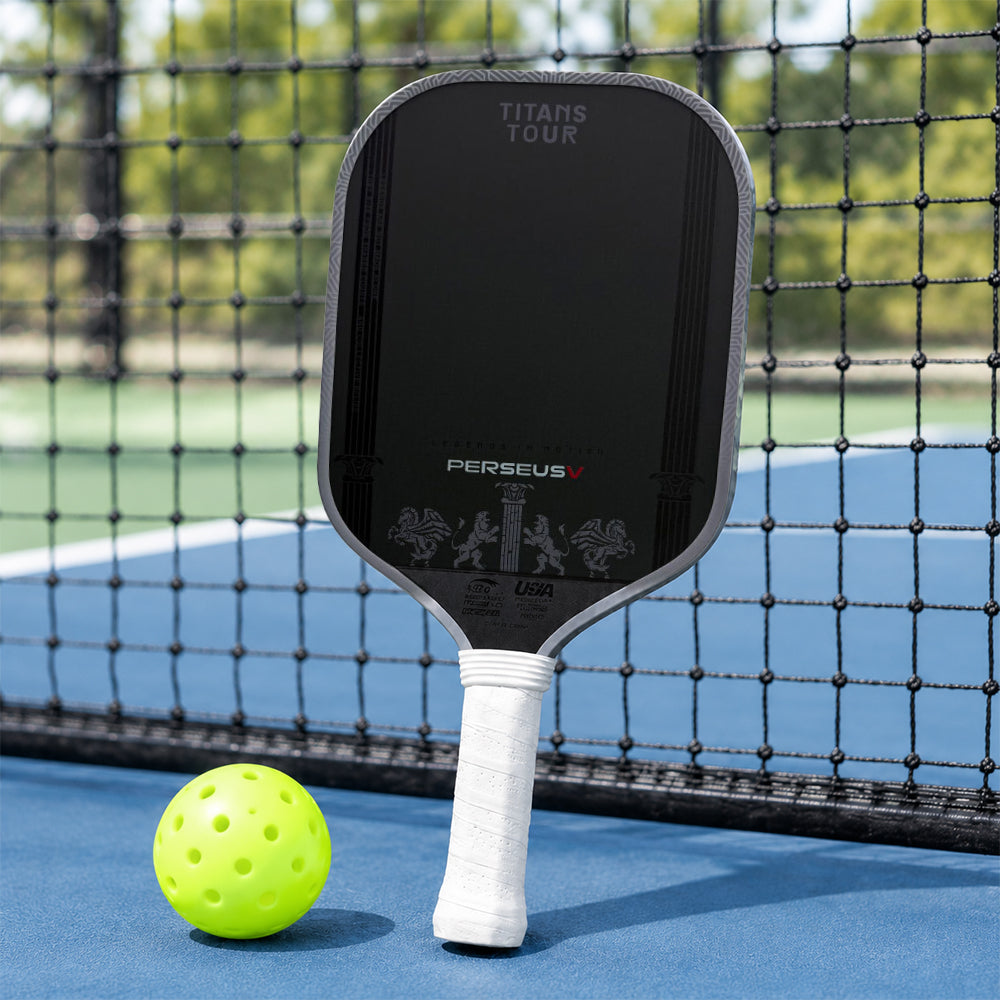 Dearrally PRO V T700 Raw Carbon Fiber Pickleball Paddle - High Grit Spin & Control Tournament Racket with Cover