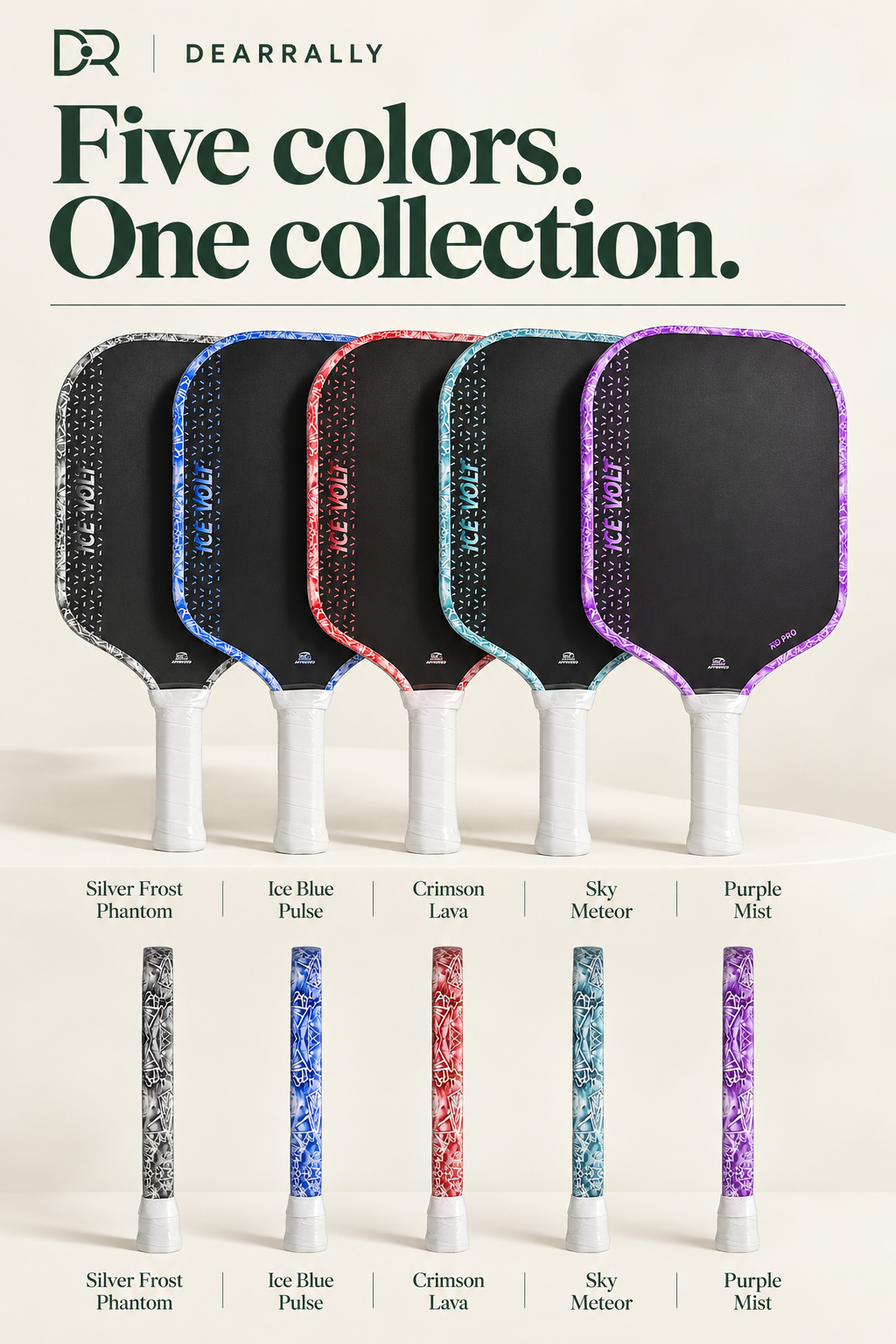 Dearrally T700 pickleball paddle - showcase
