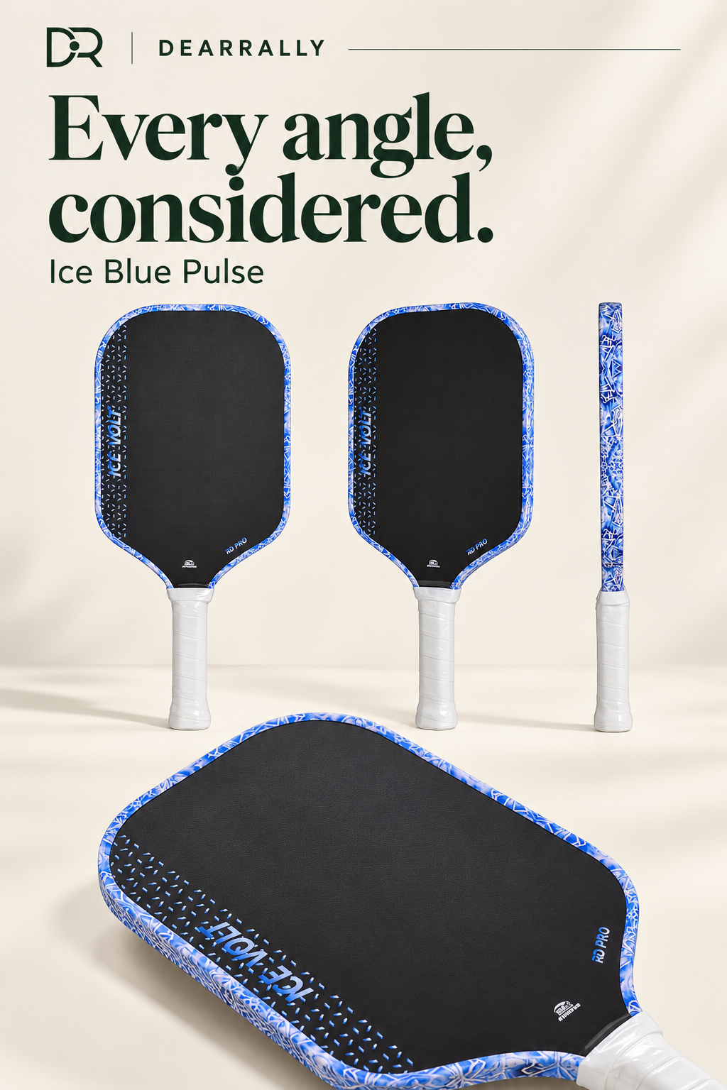 Dearrally T700 pickleball paddle - views