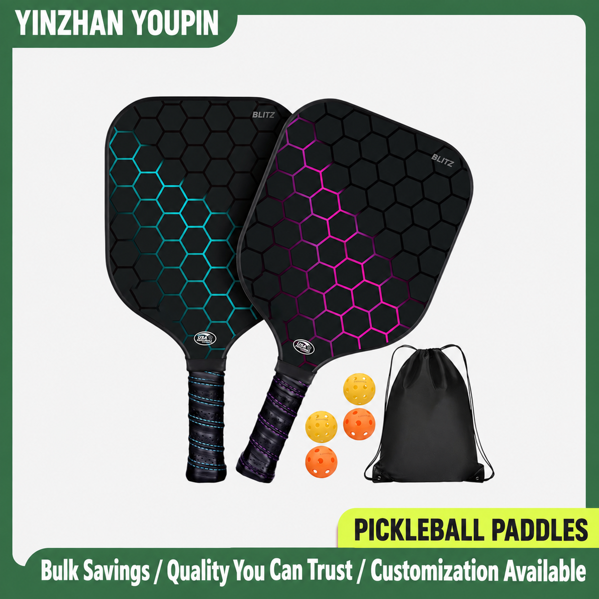 Pickleball paddles and sets — English product image 1